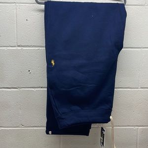 BNWT Polo Ralph Lauren Men’s French Rib Athletic Drawstring Pants Navy Blue 2XLT